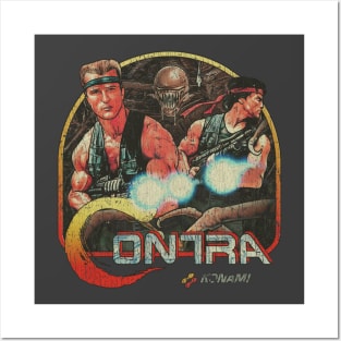 Contra 1987 Posters and Art